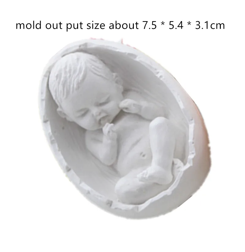 Спящая детская форма для мыла ручной работы подвесная силиконовая