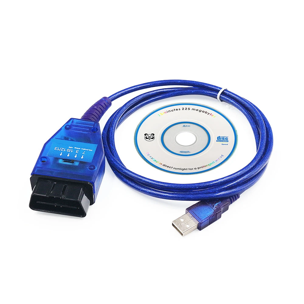 2020 FTDI FT232RL Chip OBD2 Car Diagnostic Interface 409 USB For Fiat KKL obd2 Auto ECU Scanner Tool Cable | Автомобили и