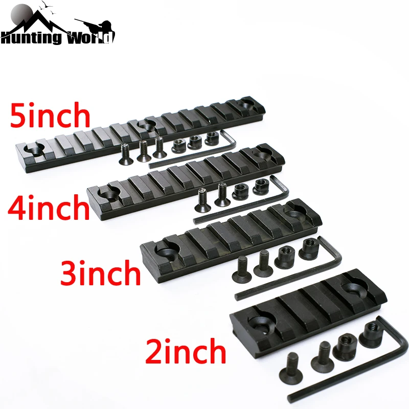 

Тактический 5/7/9/13 слотов Kymod Rail Section Picatinny Rail Mount для охоты страйкбола Keymod Handguard Scope Mount Base Adapter