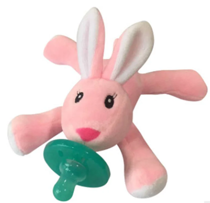 Детские соски-пустышки силиконовый Ниблер плюшевые ниппель Соска-пустышка