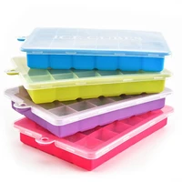cavity silicone mold diy jelly ice mould 24 holes gummy candy mold home square shape form ice cube mold lx2248