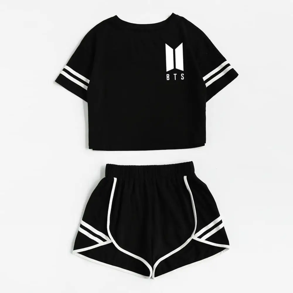 

Horror TV series Stranger Things 3D Print Two Pieces Suit Women Outfit Fashion girl Harajuku T-shirts shorts Clothes