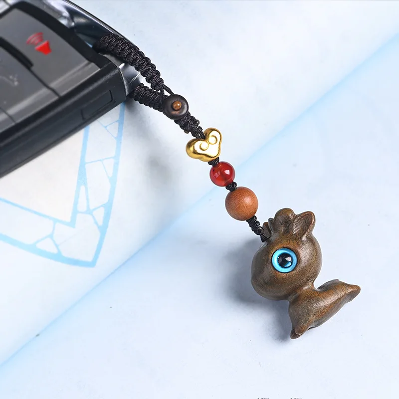 

Chinese elements bon voyage ebony mobile phone pendant mobile phone chain men and women mobile phone lanyard