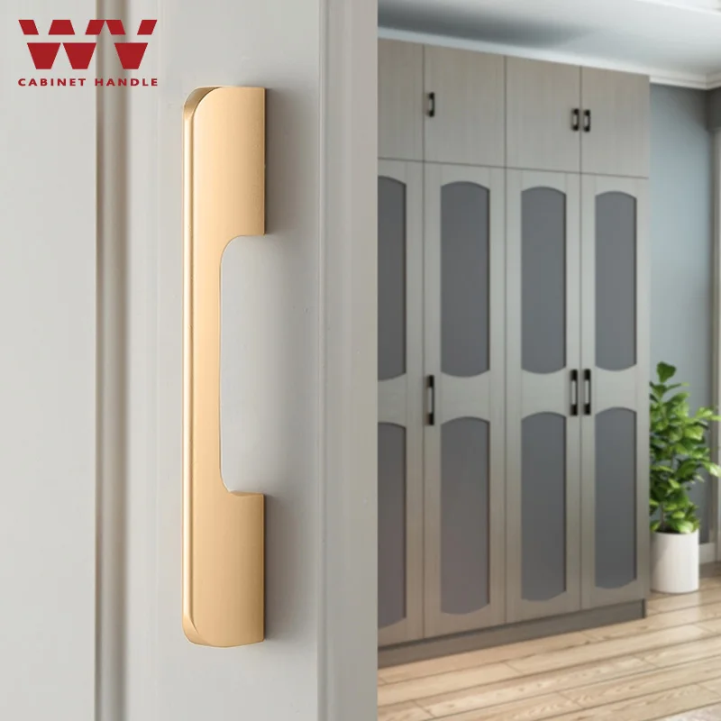 ВМ Американский Стиль черная ручка шкафа серый золотой Алюминий сплав Кухня шкаф