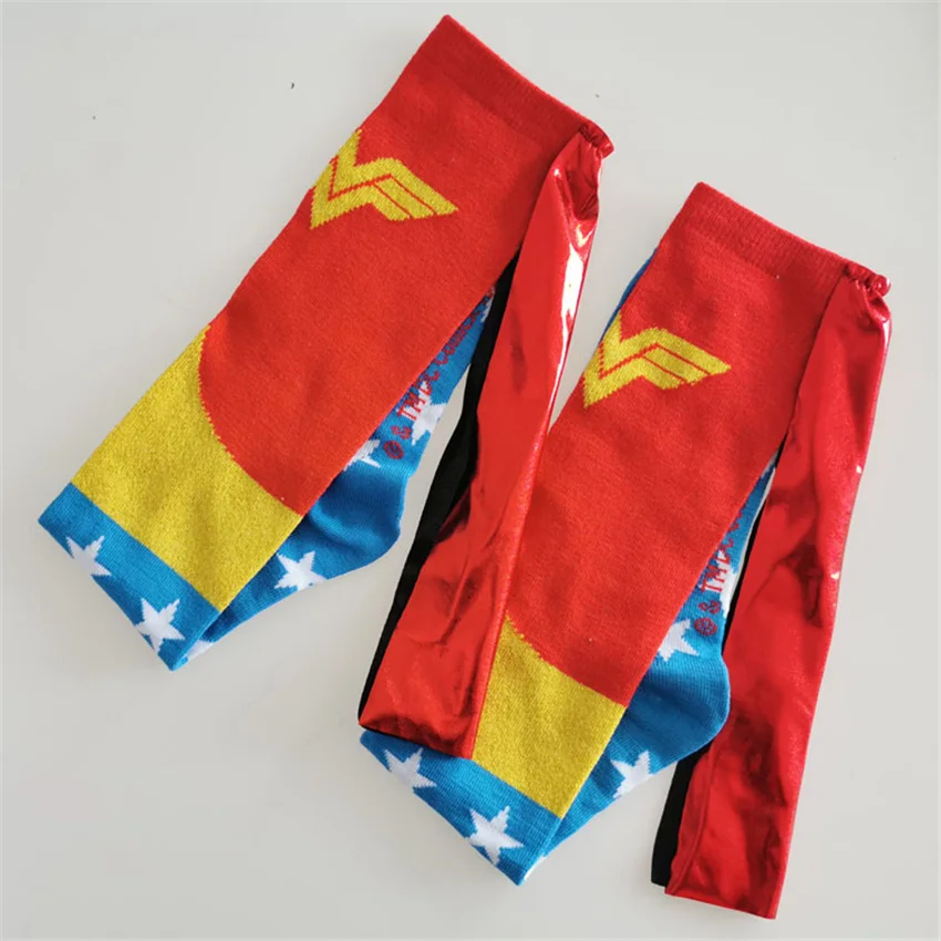 Супер яркие носки Takerlama для взрослых женщин костюмы до колен хлопковые чулки