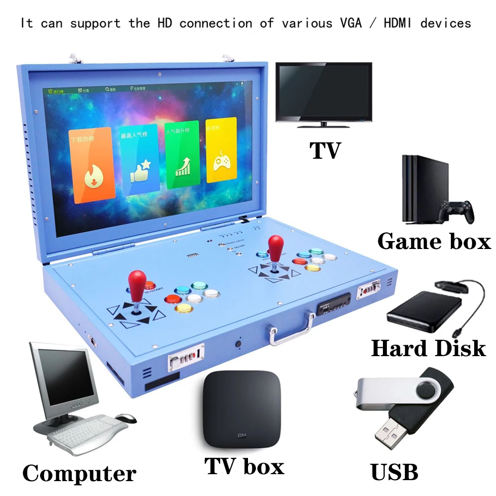 

Arcade Joystick game consoles with jamma multi games 3000 in 1 game pcb board