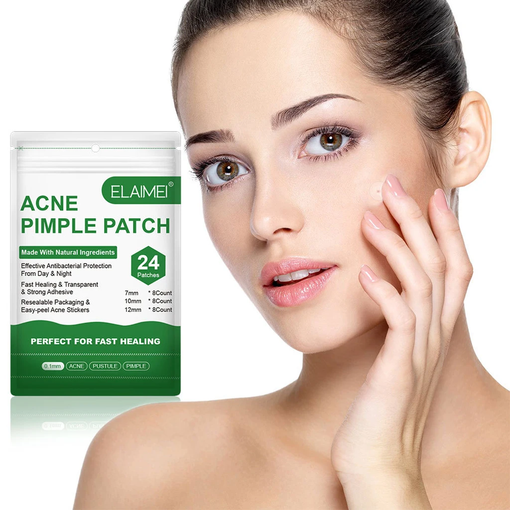 

24x Acne Pimple Spot Patch Clear Waterproof Facial Spot Face Skin Care