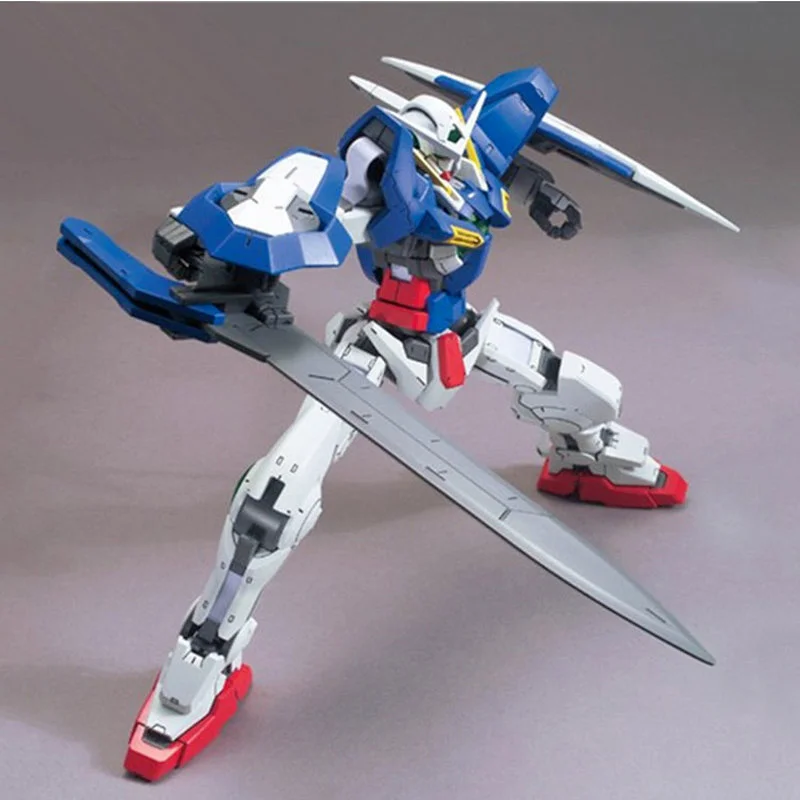 

Bandai Gundam Model Kit Anime Figure TV00 1/100 01 GN-001 GUNDAM EXIA Genuine Model Gunpla Action Toy Figure Toys for Children