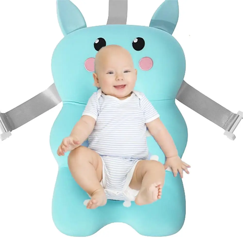 

Baby Shower Pillow Nonslip Soft Infant Bath Pad Padded Comfy Bather For Newborns Toddlers 52x34x9cm