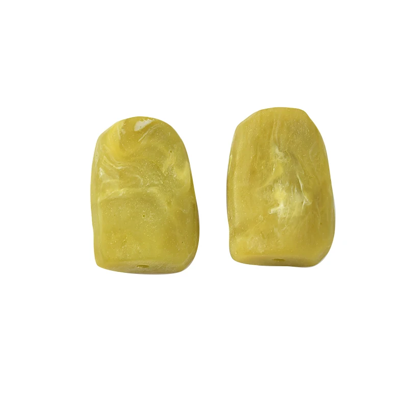 Серьги из матовой смолы в форме мороженого цвет с прямым отверстием имитация