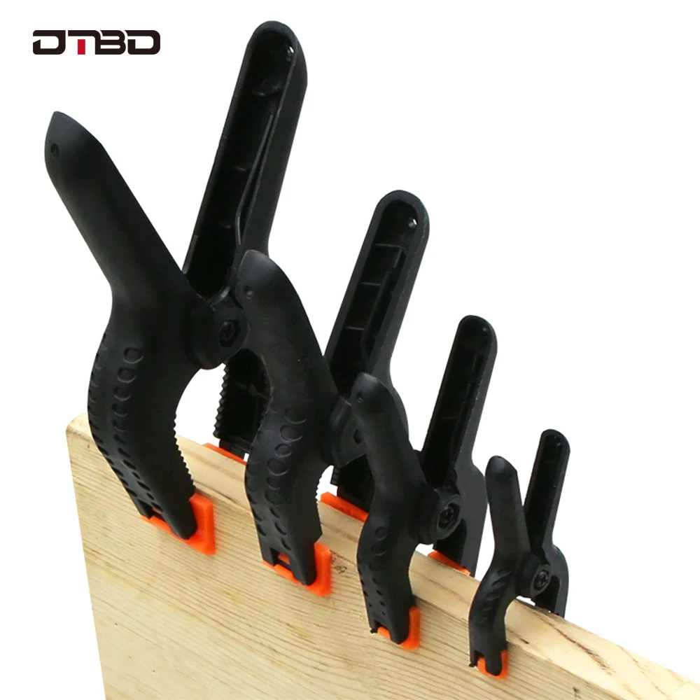 DTBD 2-дюймовые Пружинные зажимы DIY Деревообрабатывающие инструменты пластиковая фотография Фотостудия Фон - изображение