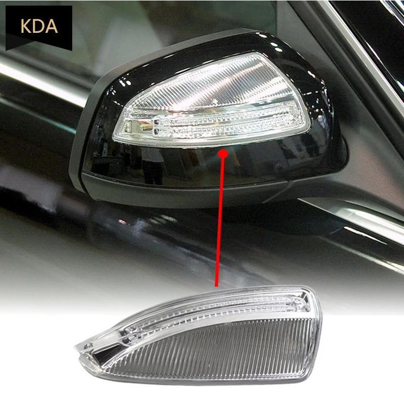 

Auto Left Right Rearview Side Mirror Turn Signal Light for Mercedes-Benz C-Class C250 C300 C350 C63 2048200721 2048200821