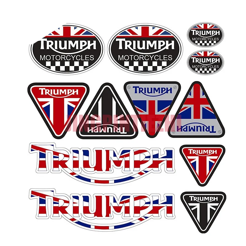 Креативный значок Triumph в Великобритании брендовая наклейка на автомобиль декор