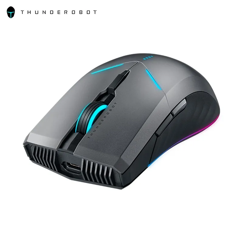Thunderobot Беспроводная игровая мышь OMRON светодиодный программируемый