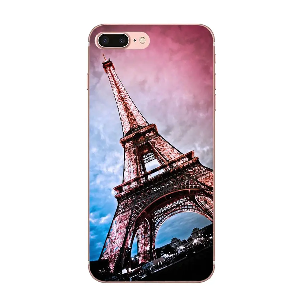 Мягкий ТПУ узор Романтическая любовь Эйфелева башня для Xiaomi Redmi Mi 4 7A 9T K20 CC9 CC9e Note 7 9