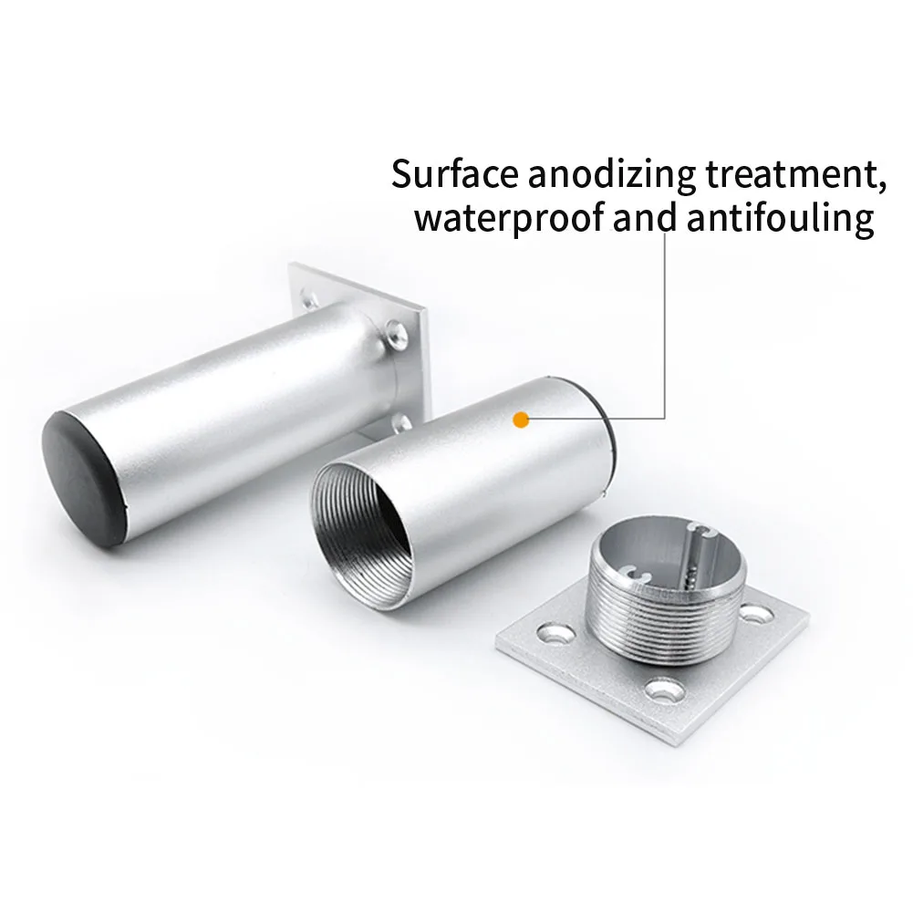 

Breakfast Bar Countertop Table Home Bed Clothes Closet Aluminium Alloy Furniture Leg Sofa Corner Cabinet Strong Bearing Thread