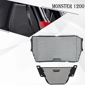 Motorcycle Radiator Grille Guard Oil Cooler Protection Cover For DUCATI Monster 1200 2013 2014 2015 2016 2017 2018 2019 2020
