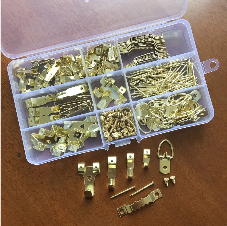 235pcsPhoto рама набор крючков металлическая подвесная картина без крючка