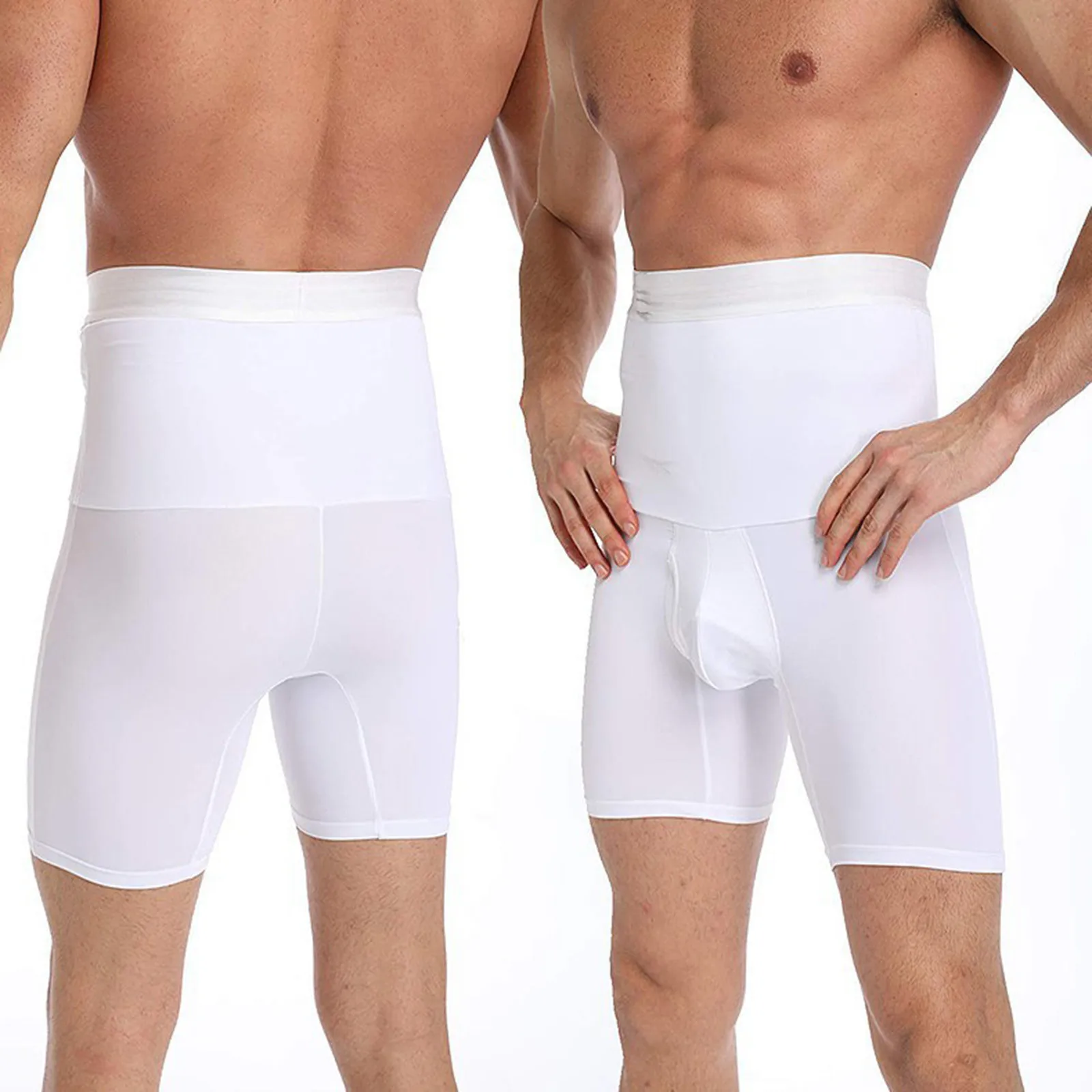 Сексуальные шорты для похудения Мужская одежда облегающее боди сжигания жира