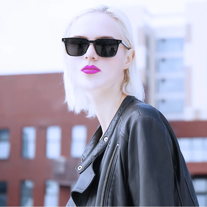 Мужские квадратные солнцезащитные очки Polarizd Glassees ацетат смола линзы очки для плавания тренд Мода вождения очки Оттенки для женщин
