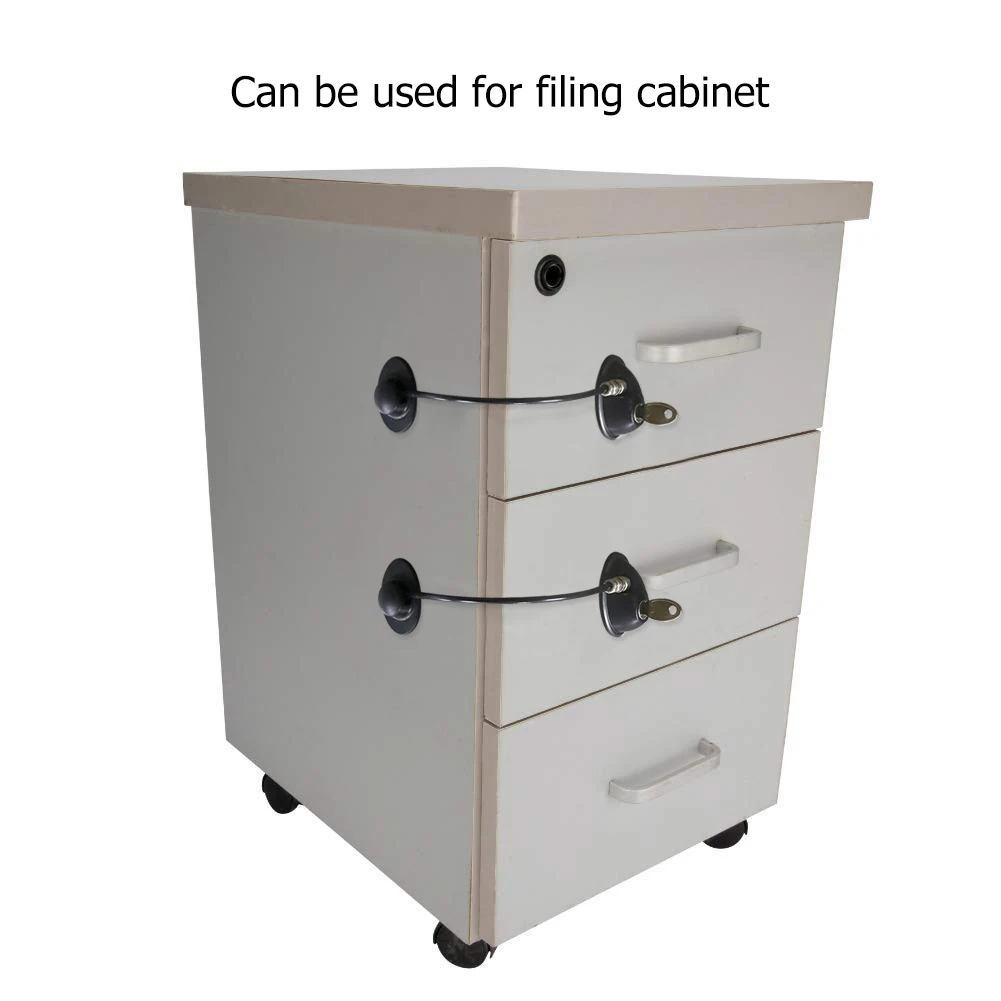 

Plastic Safety Lock Kids Window Door Cable Restrictor Lock Child Baby Safety Security Wire Catch for Household Drawer