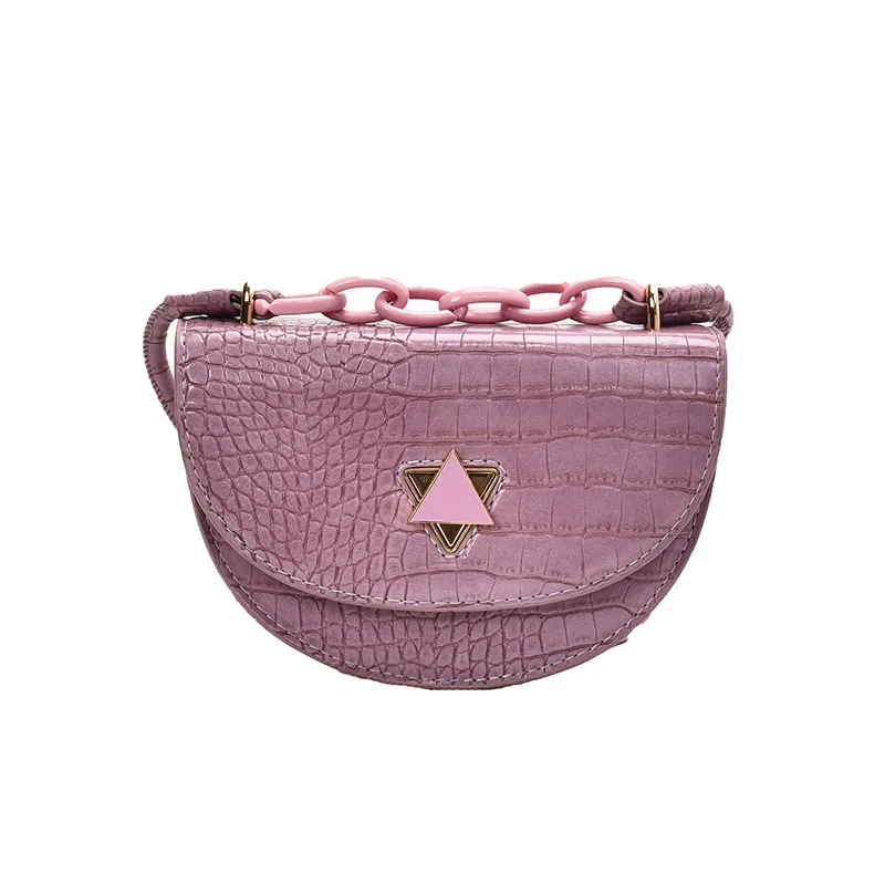 

Модные сумки через плечо с цепочкой для женщин, популярные полукруглые женские сумки-мессенджеры, новинка 2020, женские сумки на плечо, женски...