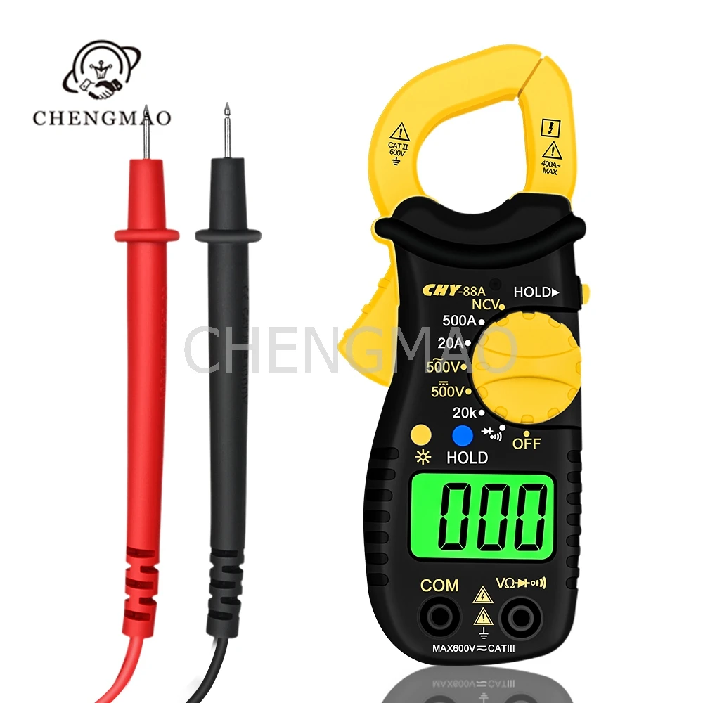 

AC DC Current Voltage Resistance Ampere Ohm Tester Ammeter NCV Multi Meter Electrician Tool Digital Clamp Multimeter