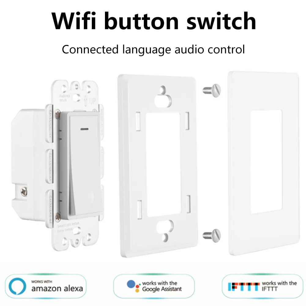 Семья нажатием одной кнопки умный переключатель Wi Fi Мобильный телефон Remote