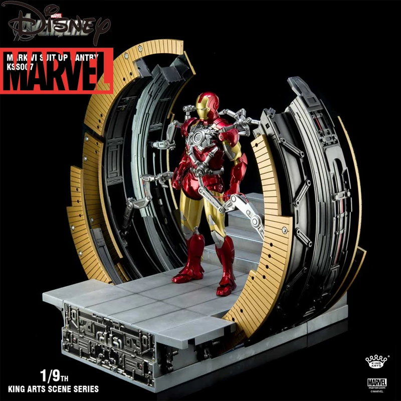 

Игрушка-конструктор DisneyMarvel Mk6, модель солдата из сплава фигурка железного человека, 1/9