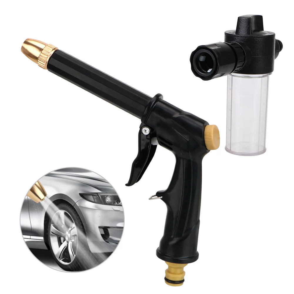 

Portable High-pressure Water Gun Cleaning Tools Foam Water Gun Nozzle Sprinkler For Cleaning Car Wash Machine Garden