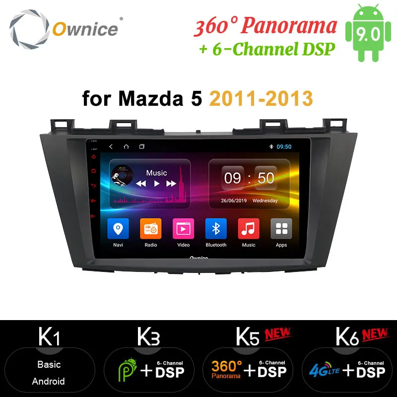 Ownice Android 9 0 8 ядерный dvd-плеер GPS Navi Мультимедиа Стерео головное устройство carplay 4G