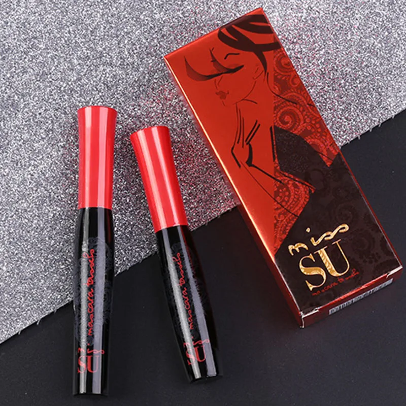 Макияж 4D шелковое волокно Тушь для ресниц водоСТОЙКАЯ Rimel тушь удлинение Черная