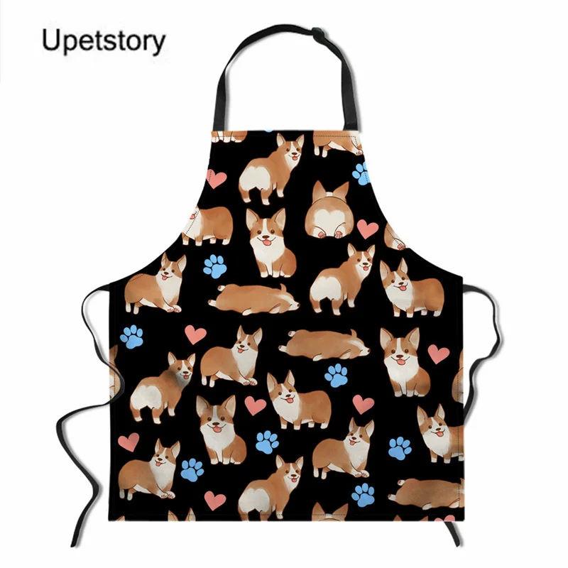 Кухонный Фартук Upetstory для шеф-повара, милые корги, профессиональные фартуки для уборки дома без рукавов, готовки/выпечки
Кухонный Фартук Upetstory для шеф-повара, милые корги, профессиональные фартуки для уборки дома без рукавов, готовки/выпечки