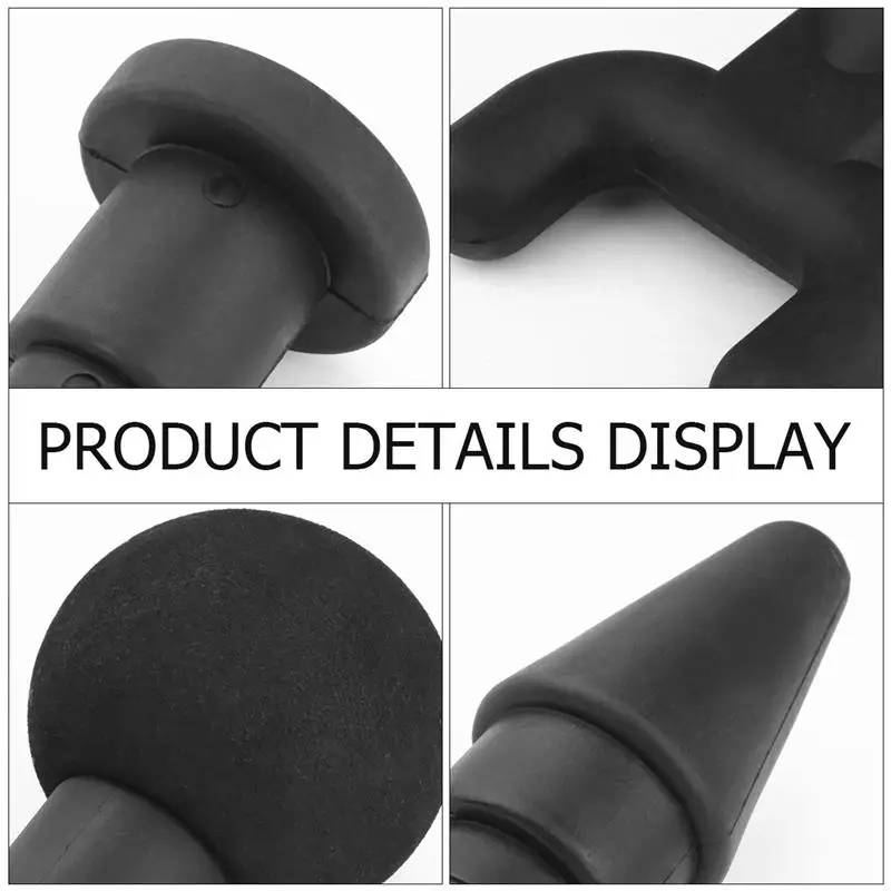 

6PCS/Set Muscle Relaxation Trigger Point Massager Ball Replacement Massage Adapter (Black)