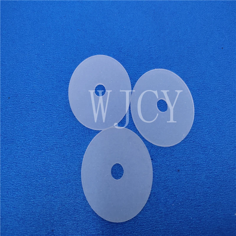 

Free shipping 50 pieces white rubber sucker for Die cutting machine 40x7x1mm