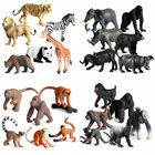 Миниатюрная модель Горячая Распродажа, орангутанг, жираф, Лев, обезьяна, Акула, игрушка, модель, ПВХ, экшн-фигурки, кукла, игрушка для детей