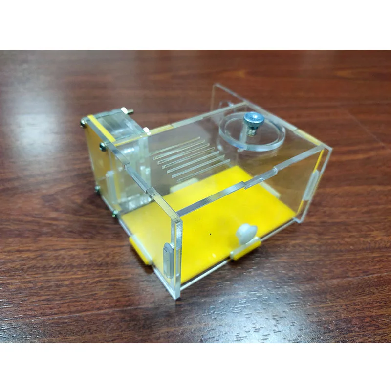 Ant Workshop Double Test Tube Nest Desktop Decoration Mini Pet Alternative Birthday Gift 15mm Caliber Acrylic | Дом и сад