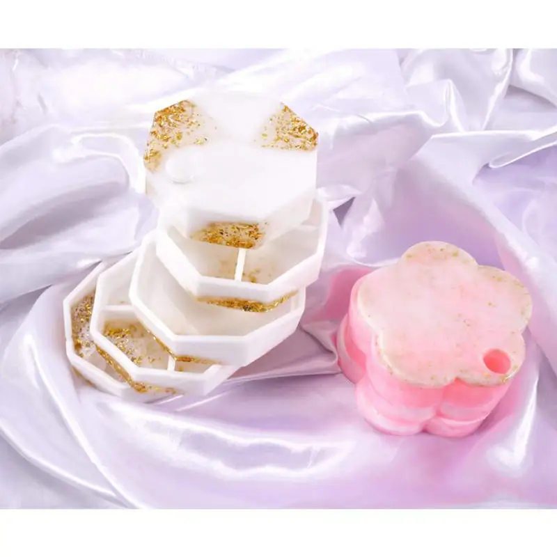 Коробка для хранения в форме цветка силиконовая форма ручной работы