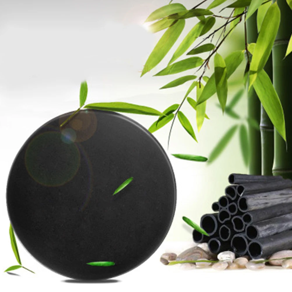 Мыло ручной работы с бамбуковым древесным углем мыло для рук натуральное эфирное