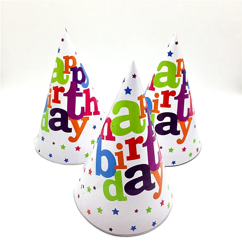 6 шт./лот белый цвет с рисунком звезд тема вечерние головные уборы Дети пользу на