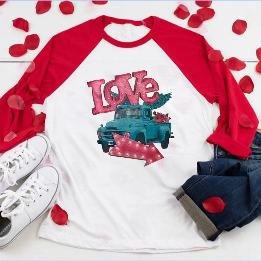 Футболка с буквенным принтом пуловер в стиле пэчворк длинными рукавами и круглым