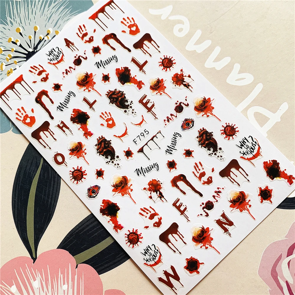 Наклейка для ногтей 3D украшения | Красота и здоровье