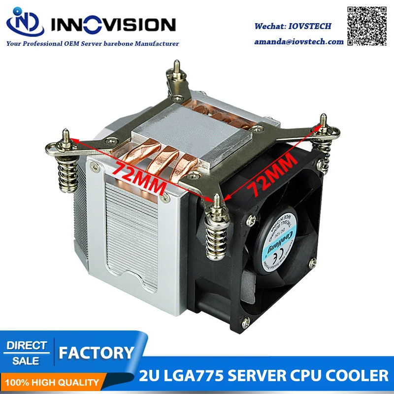 Новый 2U lga775 сервер ЦП радиатор для ПК Core 2 Quad Duo Pentium D 4 &amp Xeon 3000 | Компьютеры и офис
