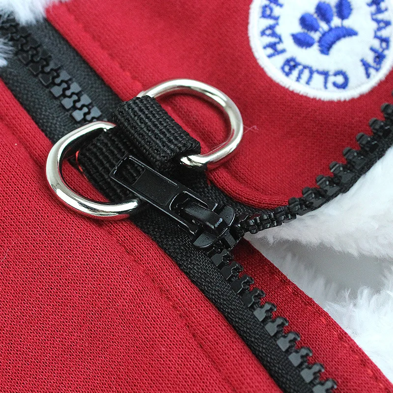 Красный флисовый поводок для собак маленьких домашних животных аксессуары кошка