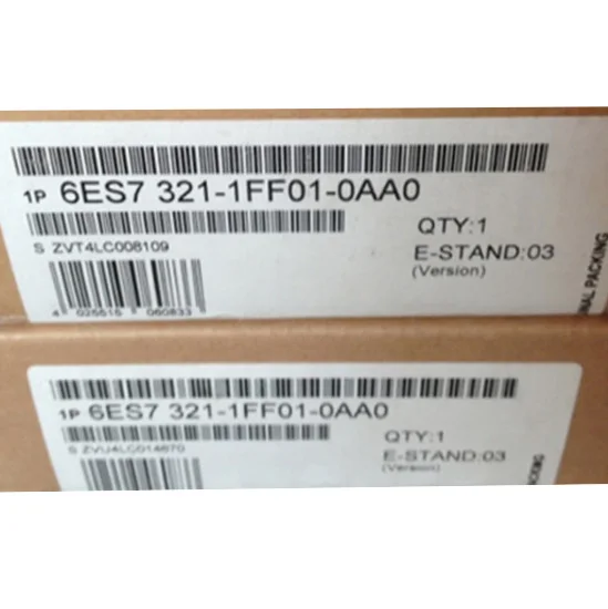 

Новая оригинальная плата модуля IP 6ES7321-1FF01-0AA0 S7-300 SM321 6ES7321-1FFO1-OAAO spot