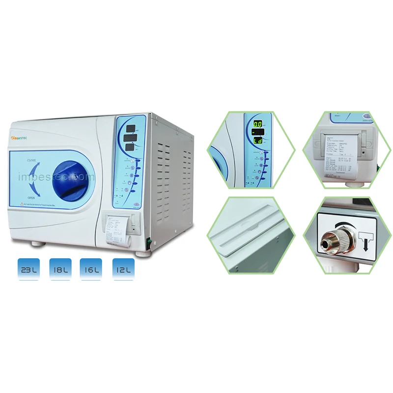 23L Dental Medical Autoclave Steam Sterilizer With CE Free Shipping | Красота и здоровье