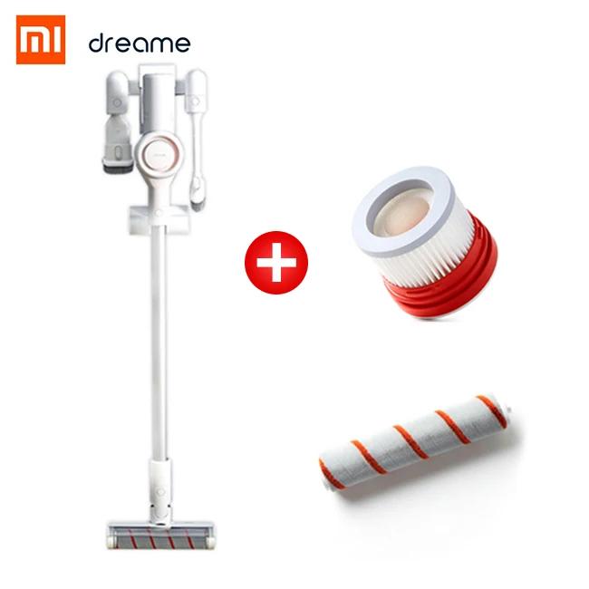 Dreame V9 and parts Xiaomi Dreame V9 пылесос ручной Беспроводной Циклон беспроводные липкий очиститель развертки пылесборник для дома автомобиля 20000Pa - Цвет: Dreame V9 and parts