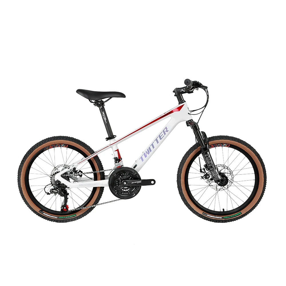 

Twitter KID20 EF500-24Speed Cable, дисковый тормоз, велосипед twitterbikes, 20-дюймовый легкий детский горный велосипед из углеродного волокна