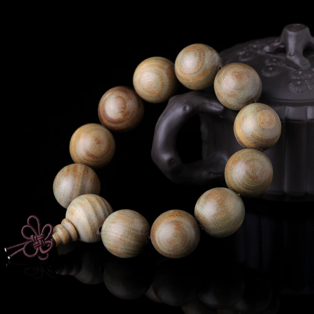 Сандаловое дерево мужские зеленые четки ручной работы высокое качество крутые