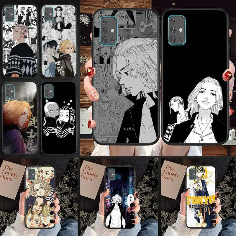 

Tokyo Avengers Anime Silicone Phone Case For Samsung A30 A20 A20S A10 A10S A9 A8 A6 A6S A40 STAR Lite Cover Coque